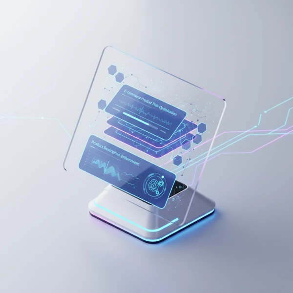 Visual guide: AI-powered product title & description optimization - e-commerce seo strategies 2026