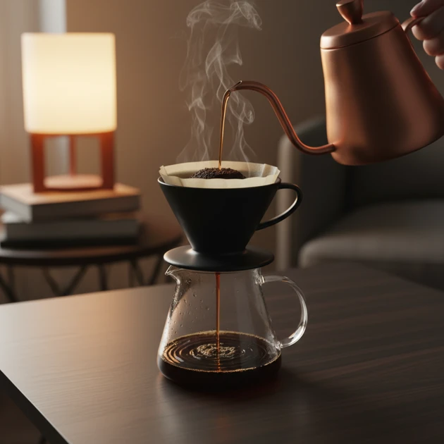 Featured image for Cafea gourmet acasă: Ghidul secret pentru seri memorabile (2026) - cafea de specialitate acasă