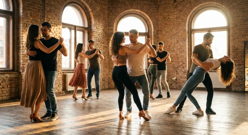 Visual guide: cursuri pentru toate nivelele - salsa classes cluj