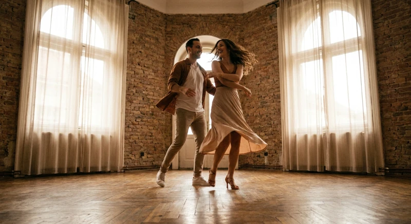 Illustration: de la exercițiu la conexiune socială - cursuri bachata cluj