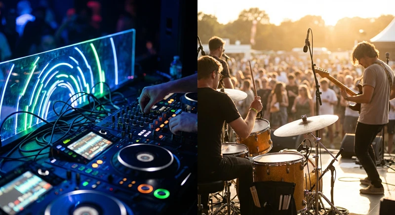 Illustration: De ce să alegem Trupa Atelier® pentru evenimentul nostru? - trupa live vs dj nunta