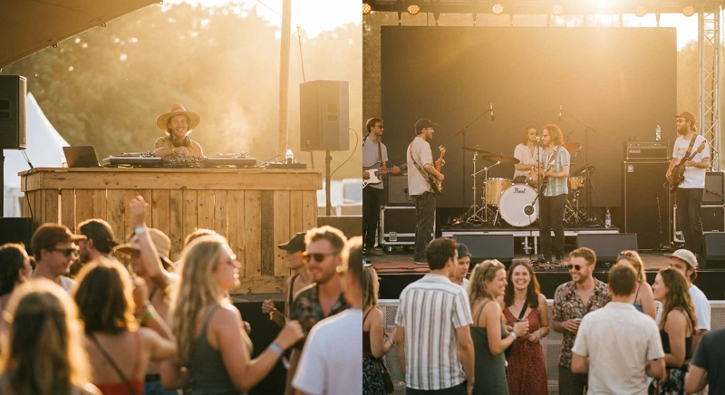 Visual guide: Experiența sonoră și prezența scenică - trupa live vs dj nunta