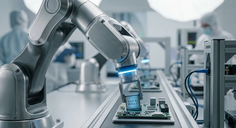 Visual guide: The manufacturing shift: why now? - edge AI manufacturing solutions