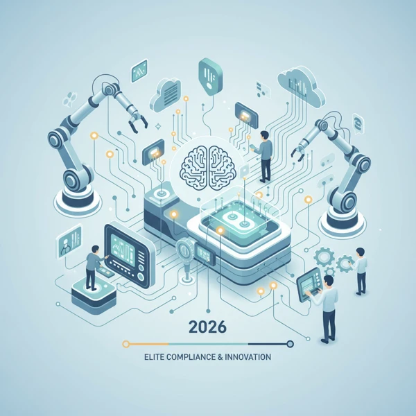 Illustration: Leveraging AI and IoT for predictive insights - custom medical device automation