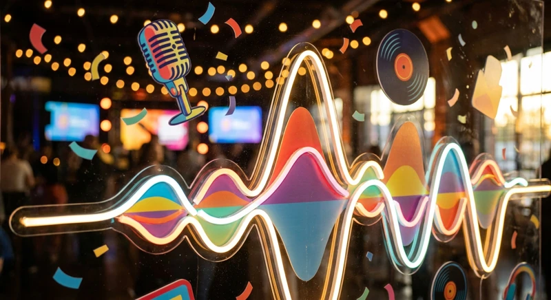 Illustration: sunetul anului 2026: hituri și genuri - muzica petrecere 2026