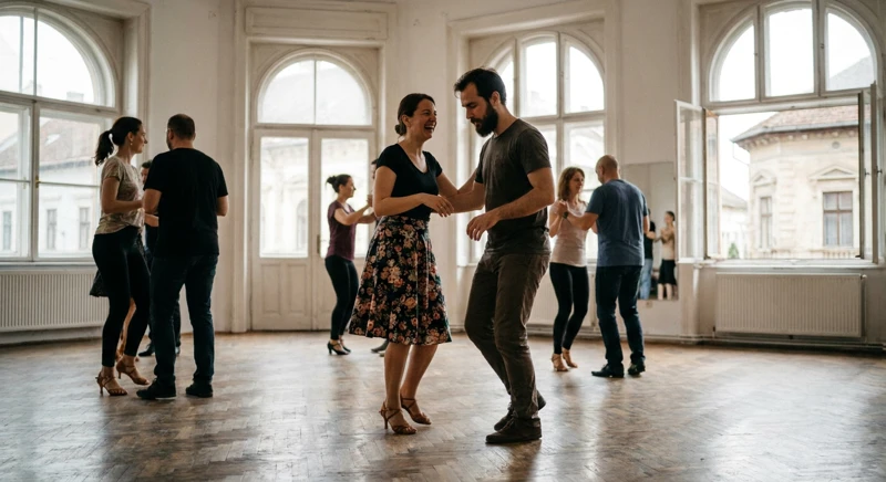 Diagramă vizuală: Popularitatea dansului salsa și beneficiile sale. Cursuri salsa începători Cluj.