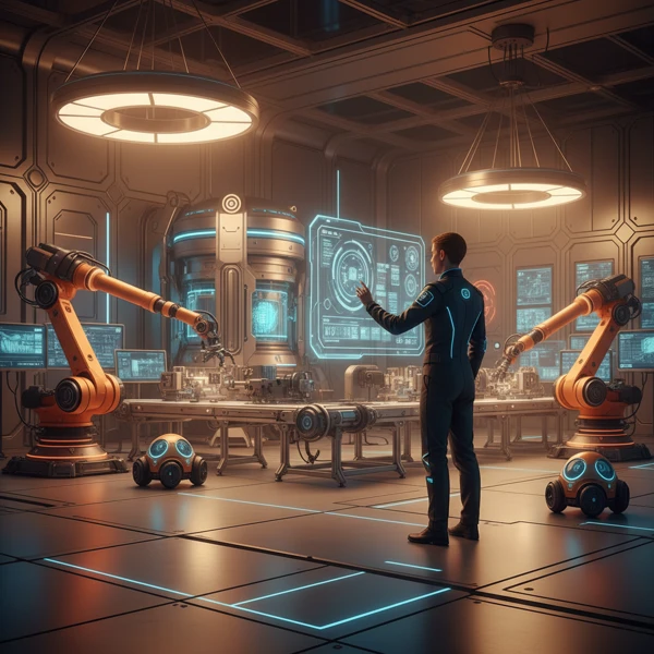 Illustration: Your path to a smarter, human-centric factory floor - operator-focused automation