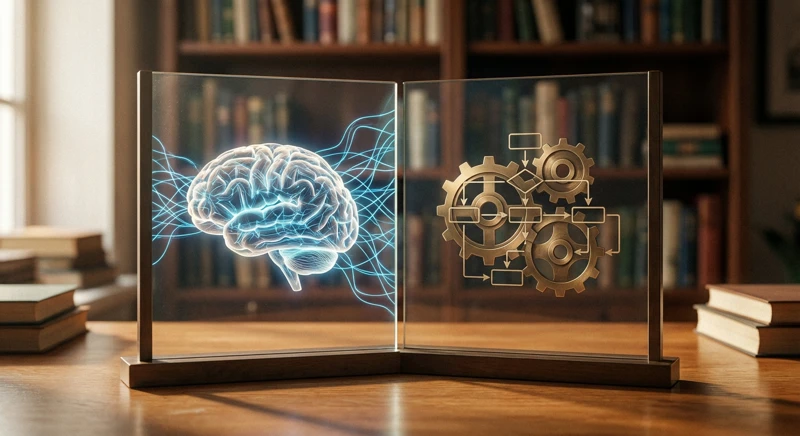 Illustration: Quick Answer: AI agents vs. rule-based automation - AI agents for business