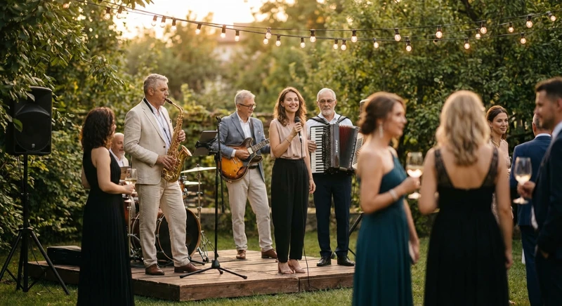 Illustration: de ce muzica live face petrecerea unică? - trupa live București