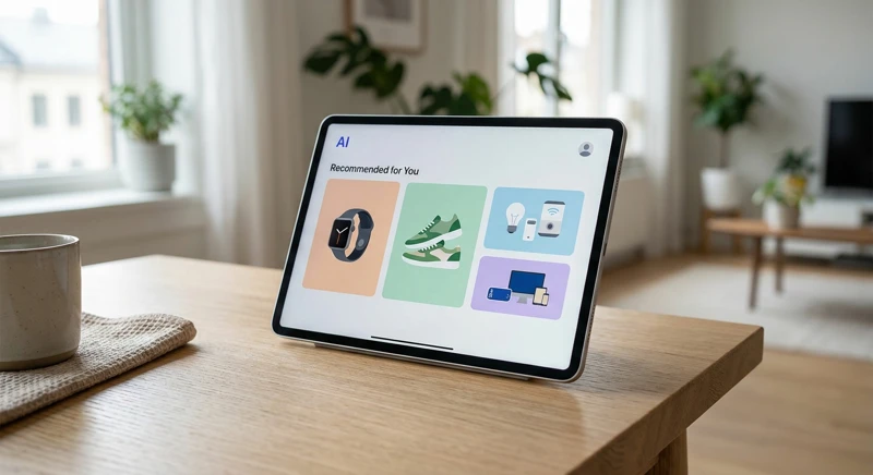 Visual guide: AI processing complex user queries and translating them into product recommendations
